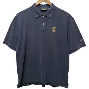 Shepherd University college sports small logo short sleeve collared polo T-shirt
